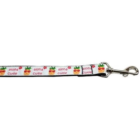 UNCONDITIONAL LOVE Aloha Cutie Nylon Dog Leash 6 Foot UN381681